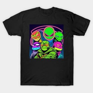 Retro Ninja Turtles T-Shirt